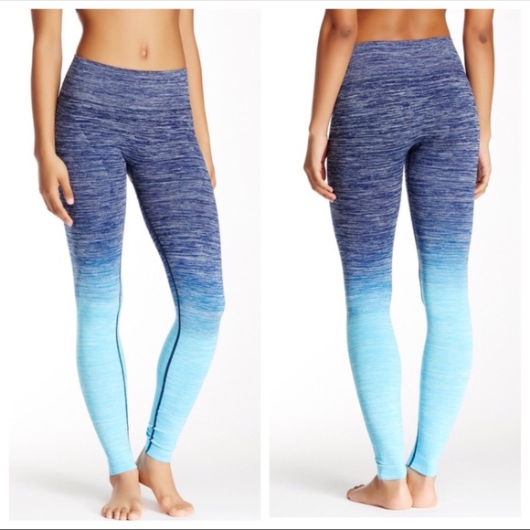 Electric Yoga Pants - Electric Yoga Blue High Rise Athletic Leggings